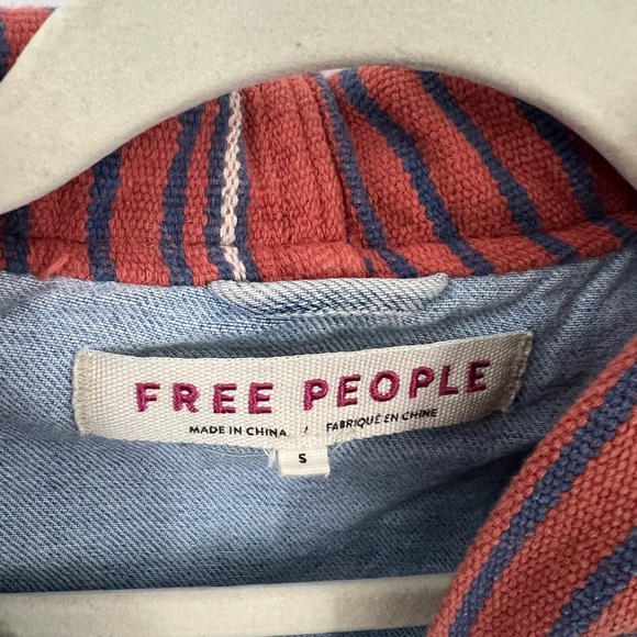 Free People Baja denim hooded jacket - Picture 10 of 14